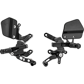 Adjustable Rearset - Black - KTM VCR-KT03-B