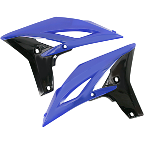 Acerbis Radiator Shrouds - YZ 250F - Blue/Black