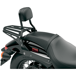 Cobra Sissy Bar Luggage Rack - Black - Laser-cut 02-3602B