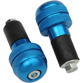 K and S Technologies Blue Anti-Vibrating Bar End