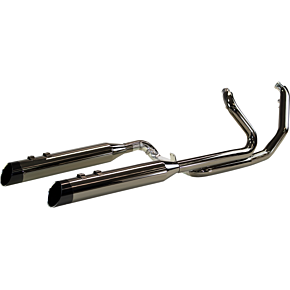 Khrome Werks 2-into-2 Dominator Exhaust System with 4-1/2" Mufflers - Eclipse® - FL 201445
