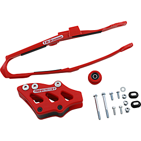 Tm Designworks Chain Guide/Slider - Honda - Red DCK-OR13-RD