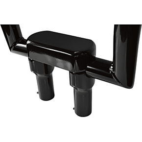 Risers - Solid Top - 4" - Black LA-7442-04B