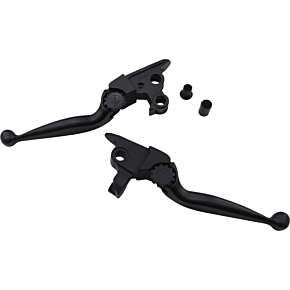 Lever Set - Journey - Harley Davidson - Black 12-00616-22