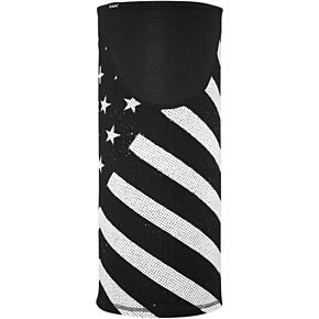 SportFlex™ Windproof Tube - Black/White Flag TW091