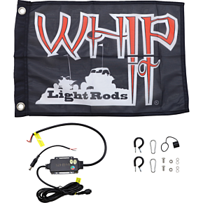 3' Light Rod Whip - Bluetooth - White SB-RGBBT-231