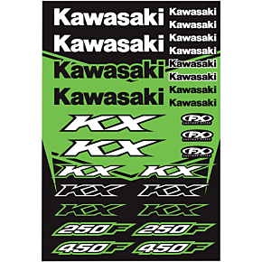Decal Kit - Kawasaki KX 22-68130