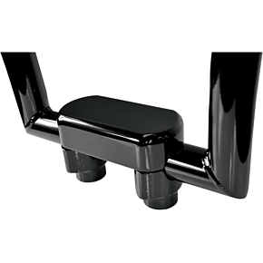 Risers - Hefty - Top - 1-1/2" - Black LA-7446-01B