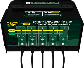 Battery Tender BATTERY MANAGEMENT SYSTEMS - 5 BANK BATTERY TENDER 4A 