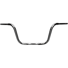 Drag Specialties Handlebar - Buffalo Ape - 10" - TBW - Chrome 0601-2739
