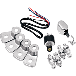 K and S Technologies Turn Signal Wiring Kit w/ Brackets - Universal