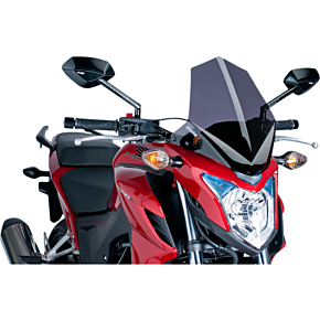 PUIG New Generation Windscreen - Dark Smoke - CB500F