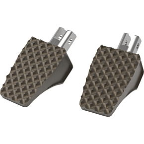 County Line Billet Footpegs - Front - Bronze LA-P100-01Z