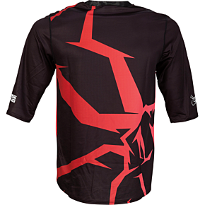 MTB Jersey - 3/4 Sleeve - Red - Large 5120-0246