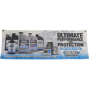 Drag Oil Banner - 4' x 18" 9905-0178