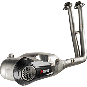Racing Line Exhaust System - Stainless Steel - Suzuki GSX-8S & GSX-8R S-S8R1-HHAKESS