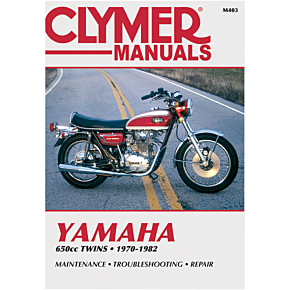 Clymer Manual - Yamaha 650 Twins CM403