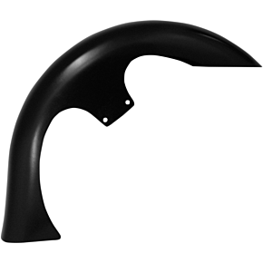 Klock Werks Slicer Front Fender Kit - For Raked Trees - Black - Steel - 23" KW050102472014
