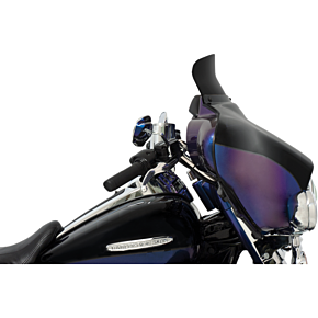 Memphis Shades Spoiler Windshield - 5" - Dark Black Smoke - FLH '96-'13 MEP84310