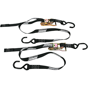 Moose Racing Ratchet Tie-Down - 1" - Black