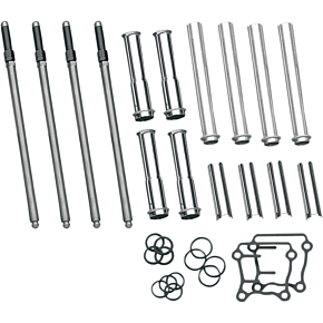Ss Cycle Adjustable Pushrod Cover Kit - Twin Cam 93-5095
