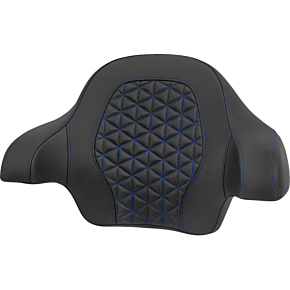 Tour-Pak® Passenger Pad - Tri-Gripper - Blue Stitch - FLH/FLT '14-'25 814-07-21101