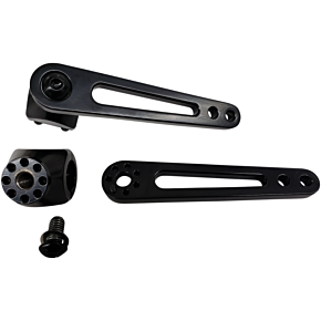 Adjustable Highway Peg Mounts - 1-1/4" - Black HD005BK