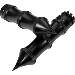 Accutronix Grips - Tribal - Cable - Black GR100-LB