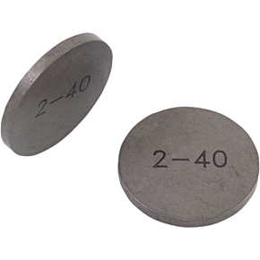K and L Supply Valve Shim - 2.40/25mm - H/Y