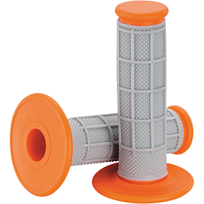 Moose Racing Orange Half Waffle Qualifier Grips