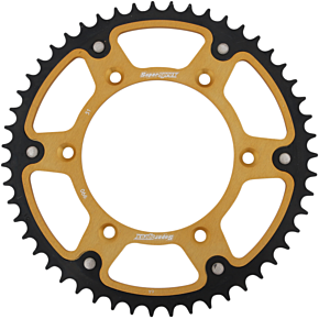 Supersprox Stealth Rear Sprocket - 51 Tooth - Gold - Husaberg/Husqvarna/KTM RST-990-51-GLD