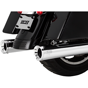 Vance  Hines 4" Eliminator Mufflers - Chrome 16714