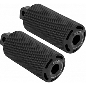 Cush Footpegs - Male - Black 400-030