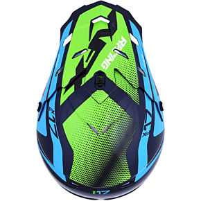 FX-17/FX-17Y Peak - Holeshot - Navy Blue/Green/Blue 0132-1187