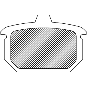 Sintered Metal Brake Pads - Harley-Davidson 1721-1354