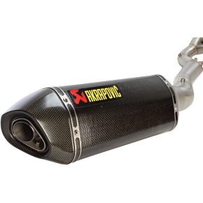 Akrapovic Race Exhaust - Stainless Steel/Carbon Fiber S-S13R2-RC