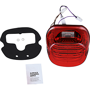 Custom Dynamics Taillight/Turn Signal -  Top Window - Red Lens PB-TL-INT-TW-R