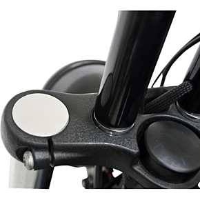 La Choppers Flush-Mount Fork Cap - Polished - 49 mm LA-7504-49