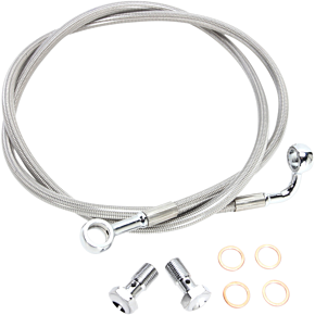 Parts Unlimited +6" Brake Line - Ski Doo Rev