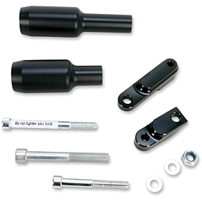 Powerstands Racing Frame Sliders - Black - Honda 03-00916-02