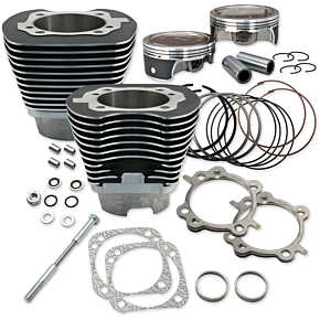 Ss Cycle Cylinders with Pistons - Black 910-0324