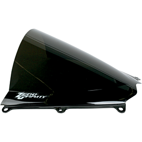 Zero Gravity Double Bubble Windscreen - Dark Smoke - GSXR1