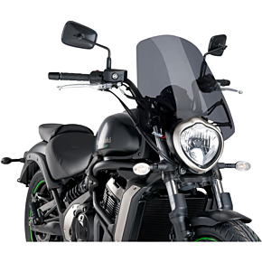 PUIG New Generation Windscreen - Dark Smoke - Vulcan