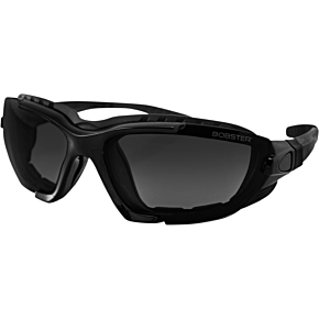 Renegade Sunglasses - Convertible - Gloss Black - Smoke/Clear BREN201