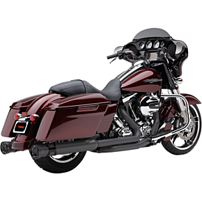 Cobra Race Pro Mufflers - Black - FL 6216RB