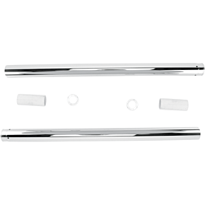 Custom Cycle Engineering Show Chrome Fork Tubes - 49 mm - 29.50" T 2015