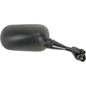 Parts Unlimited Mirror - Black - Right - 0640-0129