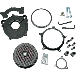 Performance Machine Pm Super Gas Air Cleaner - Black - M8 0206-2139-B