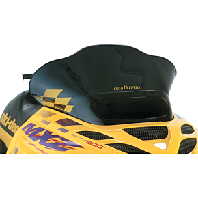 PowerMadd Windshield - 13.25" - Black - Ski Doo 13225