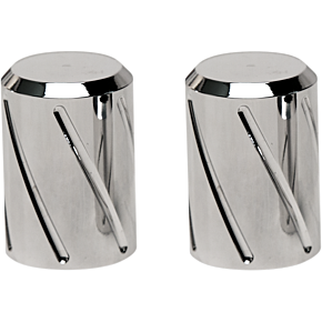 Pro Pad Docking Station Caps - Chrome DSC-SPRL-LC